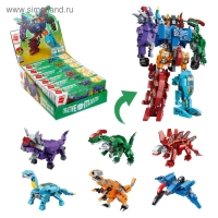 Конструктор Робот &laquo;Диноботы&raquo;, 6 видов МИКС