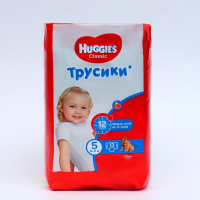 Трусики-подгузники Huggies Classic 5 (13-17кг) 13 шт. Трусики-подгузники Huggies Classic 5 (13-17кг) 13 шт.