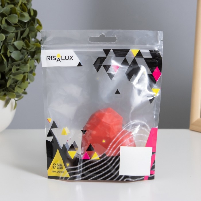 Ночник "Игрушечное сердце" 2Вт LED красный 3,5х6х6см