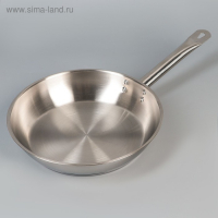 Сковорода «Общепит», d=28 см, толщина корпуса 0,6 мм, дно 3,5 мм, с теплораспределительным слоем, индукция Сковорода «Общепит», d=28 см, толщина корпуса 0,6 мм, дно 3,5 мм, с теплораспределительным слоем, индукция