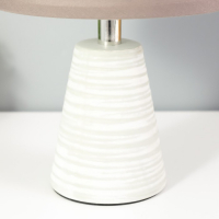 Лампа настольная 320616/1 E14 40Вт белый 19,5х19,5х32 см RISALUX Лампа настольная 320616/1 E14 40Вт белый 19,5х19,5х32 см RISALUX