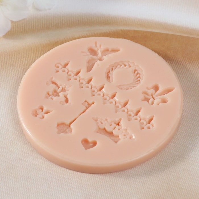 Молд силикон Молд силикон "Сказочный набор" 7,4х1,4х0,3 2,2х2,1х0,3 2,9х1,6х0,3 2,8х1,8х0,3 2,4х2