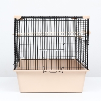 Клетка для шиншилл "Пижон" №11, складная, 80 х 50 х 46см, бежевая Клетка для шиншилл "Пижон" №11, складная, 80 х 50 х 46см, бежевая