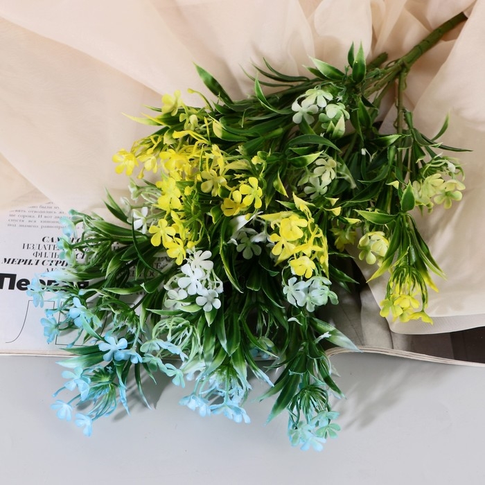 Букет "Вербена галант" 30 см, микс