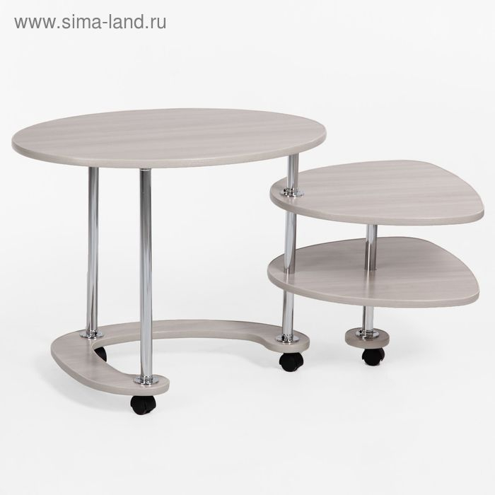 Стол журнальный "Космо", Ясень шима светлый