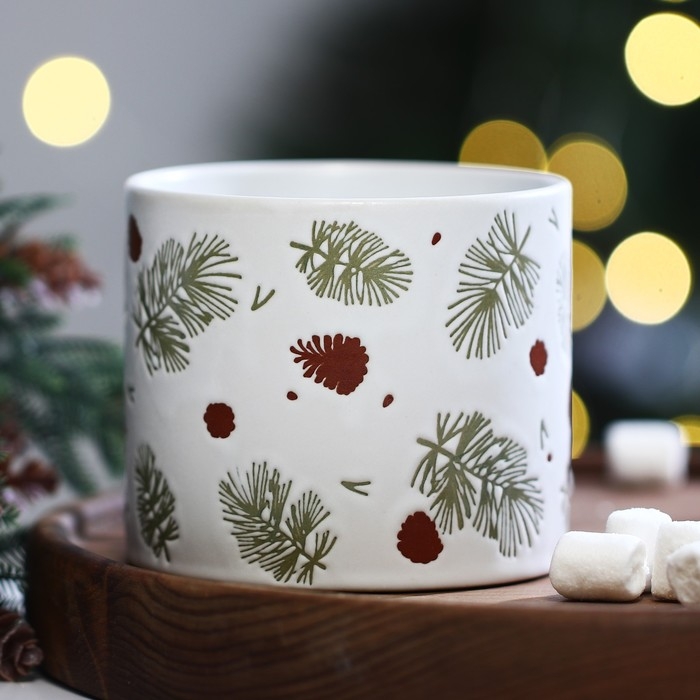 Новый год! Кружка новогодняя керамическая &laquo;Зимний лес&raquo;, 320 мл