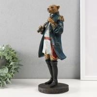 Сувенир полистоун "Гепард в синем камзоле" 12,5х11,5х31 см Сувенир полистоун "Гепард в синем камзоле" 12,5х11,5х31 см