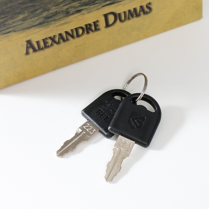 Сейф-книга дерево кожзам Сейф-книга дерево кожзам "Граф Монте-Кристо" 21х13х5 см