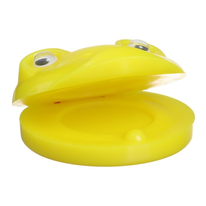 Набор погремушек «Лягушата: кастаньеты + перкуссионный маракас, 3 шт., цвет желтый, Крошка Я Набор погремушек «Лягушата: кастаньеты + перкуссионный маракас, 3 шт., цвет желтый, Крошка Я