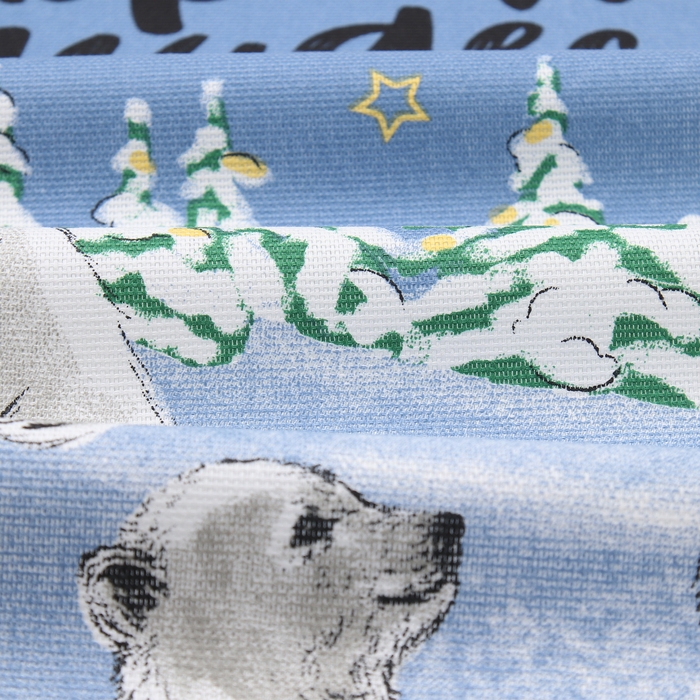 Набор кухонных полотенец Доляна &laquo;С Рождеством&raquo; 35х60см-2шт, 100% хл