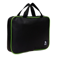 Папка для труда А4 на молнии текстиль 70мм 350 х 270 , зеленый &laquo;1 сентября&raquo;