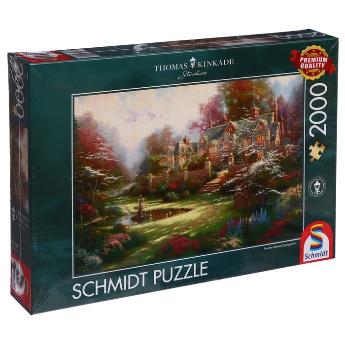 Пазл «Томас Кинкейд. Поместье весной», 2000 элементов Пазл «Томас Кинкейд. Поместье весной», 2000 элементов