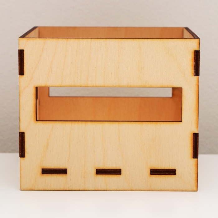 Кашпо деревянное 11,5 х 10,5 х 9 см Кашпо деревянное 11,5 х 10,5 х 9 см