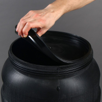 Бочка хозяйственно-бытовая, 45 л, горловина 29 см, с крышкой Бочка хозяйственно-бытовая, 45 л, горловина 29 см, с крышкой