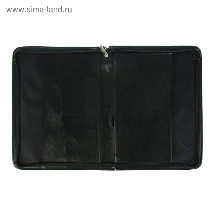 Пaпка деловая, искусственная кожа, для бумаг, 360 х 260 х 30 мм, 3Д01 "Крокодил"