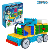 Электронный конструктор &laquo;Супертрак&raquo;, 76 деталей