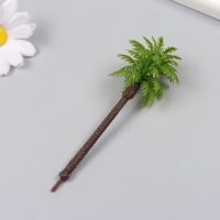 Искусственное растение для творчества пластик "Пальма" 11 см