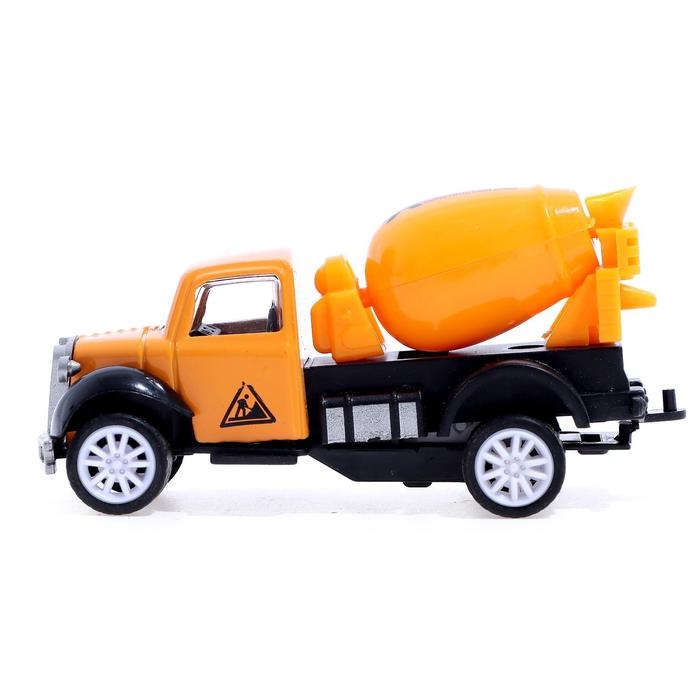 Грузовик металлический &laquo;Стройка&raquo;, инерция, МИКС