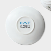 Сервиз чайный &laquo;Бархатная роза&raquo;, 12 предметов: чашка 200 мл, блюдце d=14 см, стеклокерамика, цвет белый