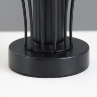 Настольная лампа "Чилли" Е27 40Вт черный 18х18х19см RISALUX Настольная лампа "Чилли" Е27 40Вт черный 18х18х19см RISALUX