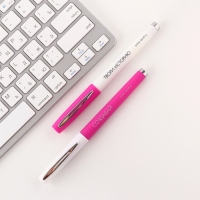 Ручка гелевая черная паста &laquo;Стань автором своей истории&raquo;, 2 шт.