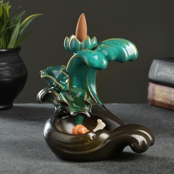 Подставка для благовоний Подставка для благовоний "Волна" 14х13х10см