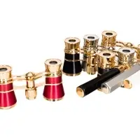 Театральный бинокль-лорнет Broadway 325E, серебристый