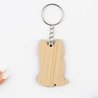 Брелок для ключей деревянный &laquo;Корги Поттер&raquo;, 4,7 х 6 см