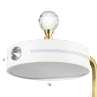 Бра "Антеко" LED 12Вт 4000К белый 15х26х16см Бра "Антеко" LED 12Вт 4000К белый 15х26х16см