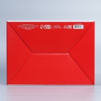 Коробка подарочная сборная, упаковка, &laquo;Люблю&raquo;, 26 х 19 х 10 см