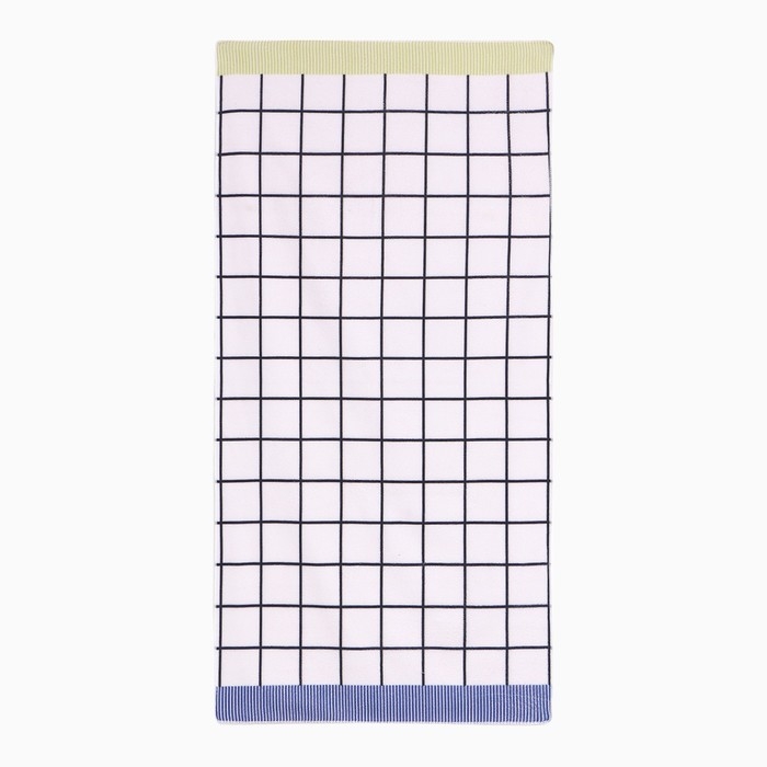 Полотенце пляжное Этель Полотенце пляжное Этель "Клетка", 70*140 см,250гр/м2, 100%п/э