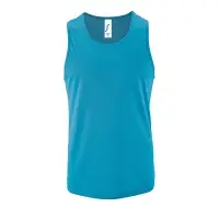 Майка мужская Sporty TT Men ярко-бирюзовая, размер S