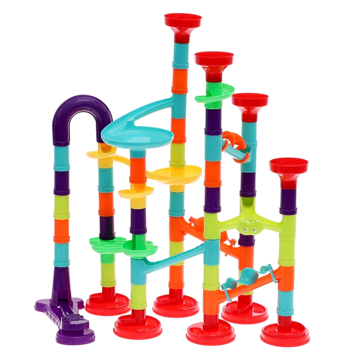 Конструктор марблс &laquo;Трубчатые лабиринты&raquo;, 93 детали