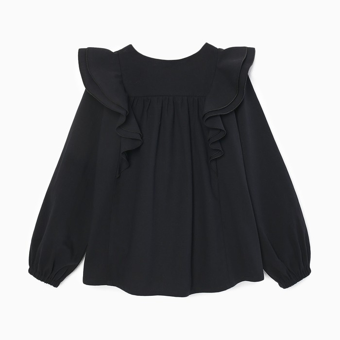 Рубашка детская KAFTAN, р. 36 (134-140), черный Рубашка детская KAFTAN, р. 36 (134-140), черный