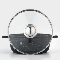 Кастрюля Доляна &laquo;Элит&raquo;, 2 л, d=20 см, h=9 см, антипригарное покрытие