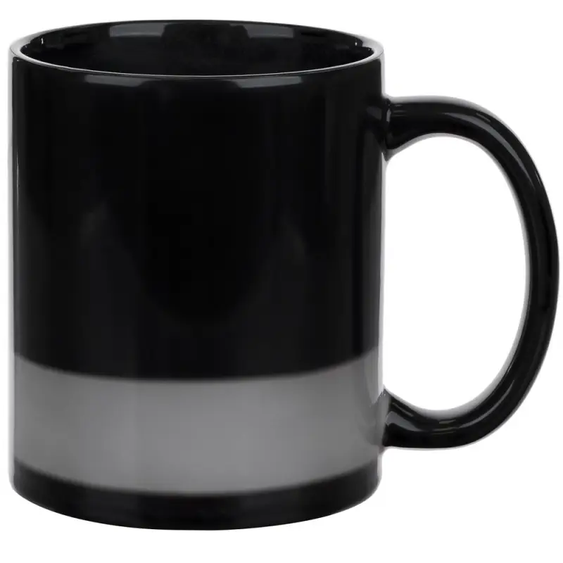 Кружка-хамелеон On Display, глянцевая, черная Кружка-хамелеон On Display, глянцевая, черная