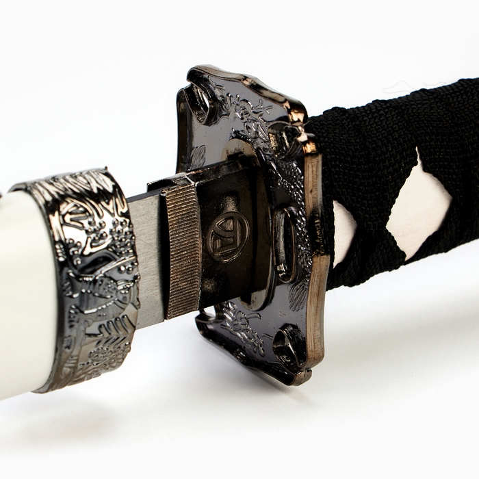 Сувенирное оружие &laquo;Катана Озэму&raquo;, 78см, клинок 39 см, белые ножны