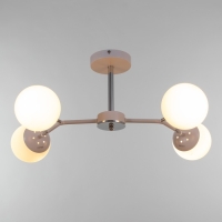 Люстра ГАЛЛОП "Молекула" 4х60Вт Е27 белый