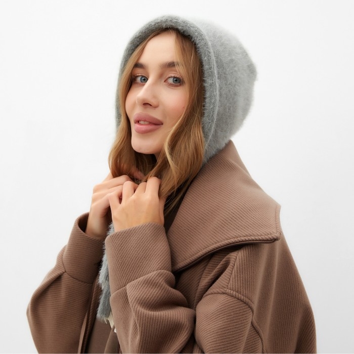 Чепчик женский MINAKU one size 52-58 серый