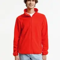 Куртка флисовая унисекс Nesse, красная, размер M/L Куртка флисовая унисекс Nesse, красная, размер M/L