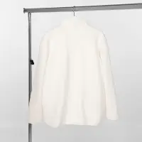 Куртка унисекс Oblako, молочно-белая, размер M/L