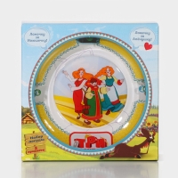 Набор детской стеклянной посуды &laquo;Три богатыря. Царевны&raquo;, 3 предмета: тарелка d=19,7 см, салатник d=13 см, кружка 300 мл