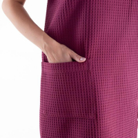 Полотенце банное Этель &laquo;Парео&raquo; с карманом 80*140 см. цв. темная сирень, 100% хл, вафля 240 г/м2