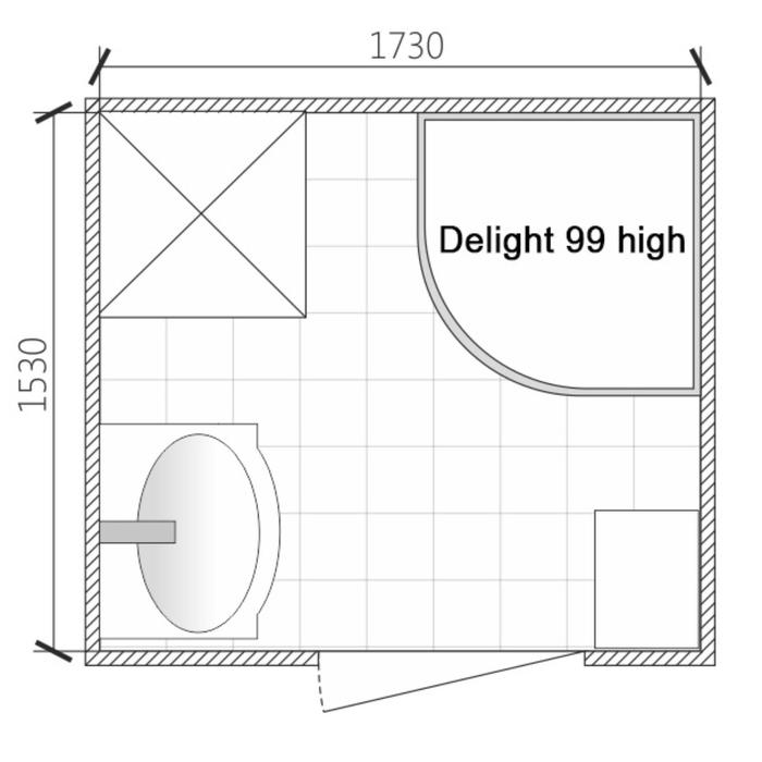 Душевая кабина DOMANI-Spa Delight 99, поддон 45 см, белые стенки, матированная, 90х90 Душевая кабина DOMANI-Spa Delight 99, поддон 45 см, белые стенки, матированная, 90х90