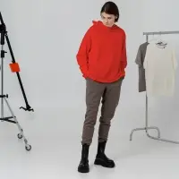 Худи Vozduh, красное, размер L