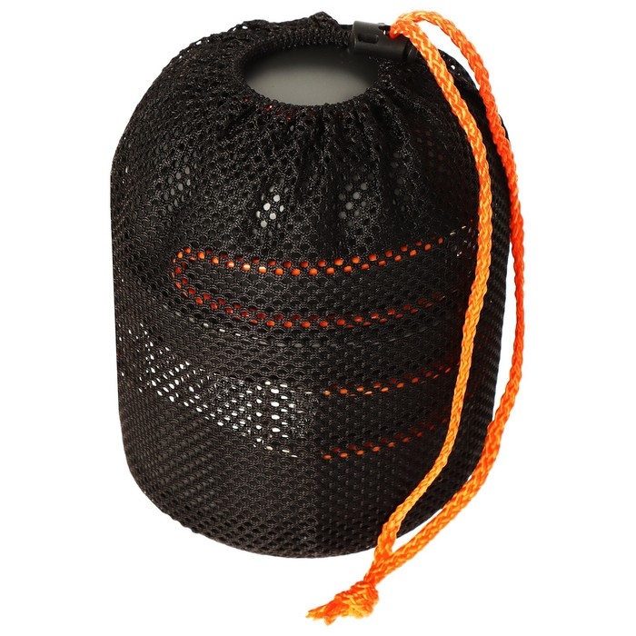 Набор туристической посуды Maclay: 2 кастрюли, приборы, печка-щепочница, карабин, 3 миски Набор туристической посуды Maclay: 2 кастрюли, приборы, печка-щепочница, карабин, 3 миски