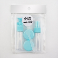 Набор для хранения, в футляре, 6 предметов, цвет голубой Набор для хранения, в футляре, 6 предметов, цвет голубой