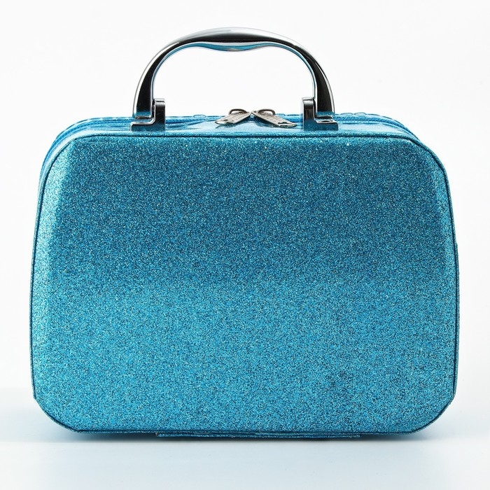 Набор детской косметики в чемодане «Сказка», тени, блески для губ, глиттер, лаки для ногтей, наклейки, пилочка, кисти, косметичка, корона Набор детской косметики в чемодане «Сказка», тени, блески для губ, глиттер, лаки для ногтей, наклейки, пилочка, кисти, косметичка, корона