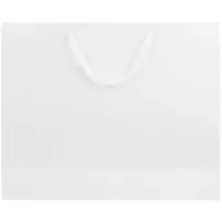 Пакет бумажный &laquo;Блеск&raquo;, большой, белый