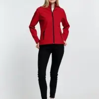 Куртка софтшелл женская Race Women красная, размер L